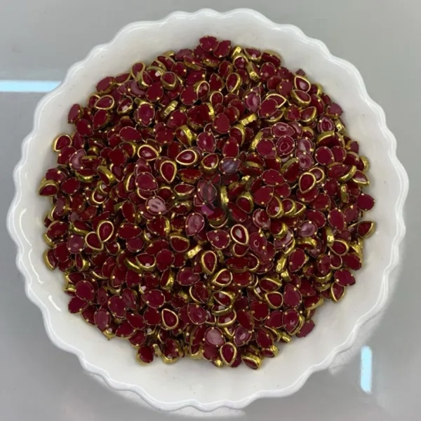 6k Drop Kundan Matte