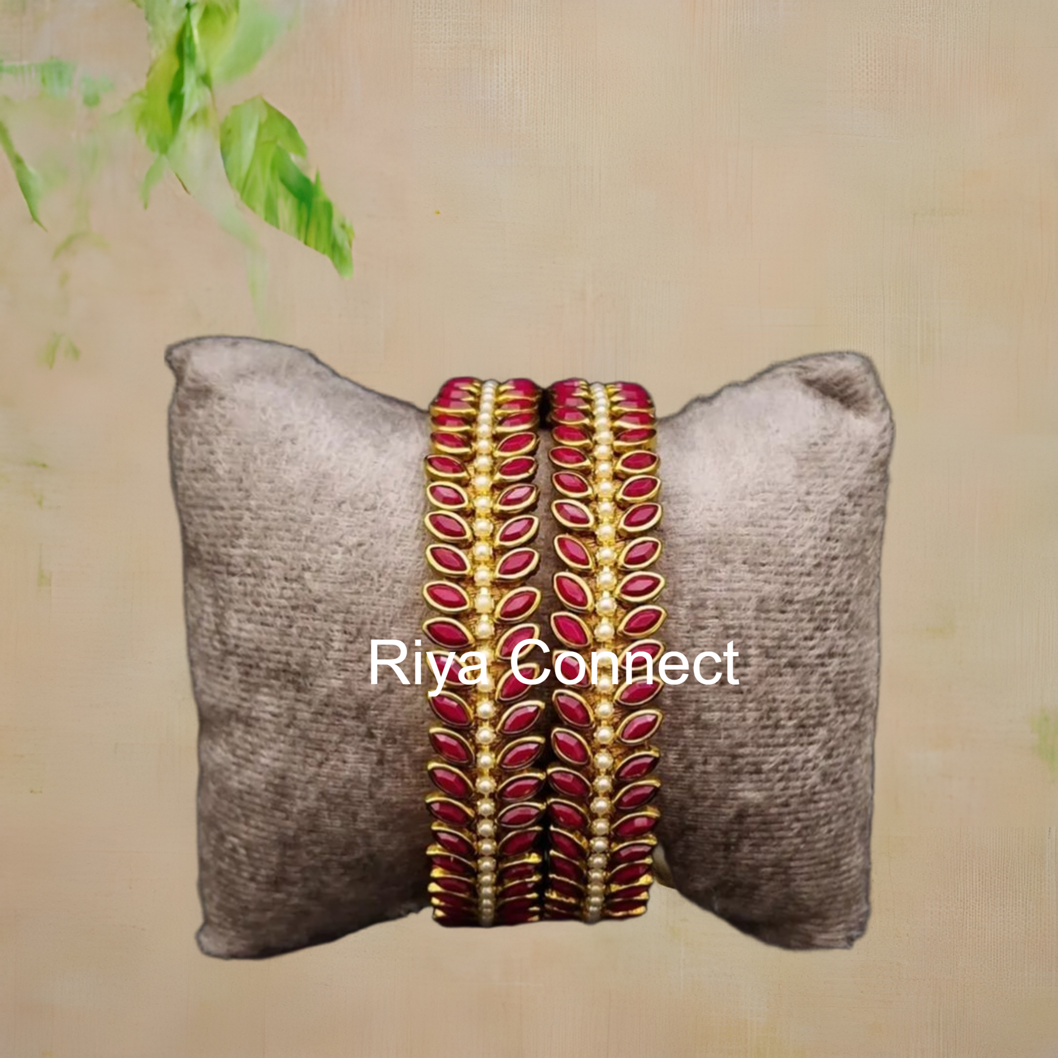 Matte Eye Kundan Silk Thread Bangle Collection - 1